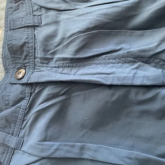 CAMET INTERNATIONAL 3000 Navy Pleated Sailing Short Pockets M - Picture 3 of 7